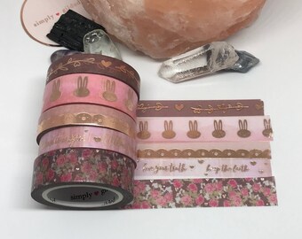 SUB BOX Simply Gilded Washi, Exclusive Design, VERY Limited samples, 24" samples