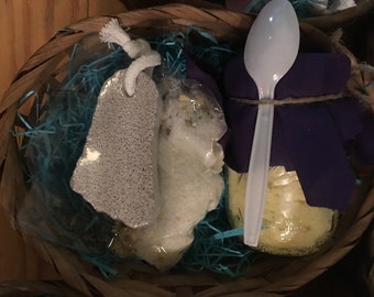 Sweet & Salty spa basket
