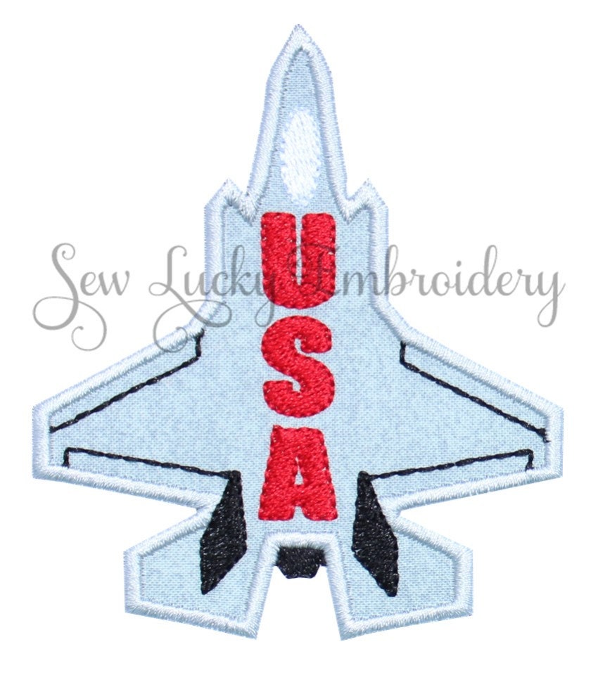 USA Fighter Jet Plane Patch Airplane Patch Military Plane