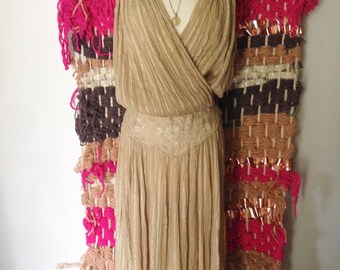 Mia Vintage 70's gauze grecian maxi sundress