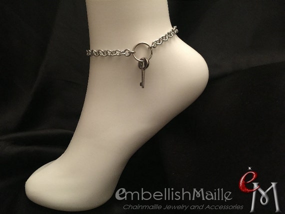 Key Holder Jewelry Discrete Dominant Anklet Bracelet Owner