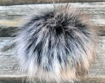 Sterling Fox Faux Fur Pom Pom