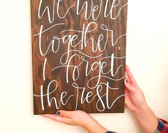 12x16 Wood Quote Sign