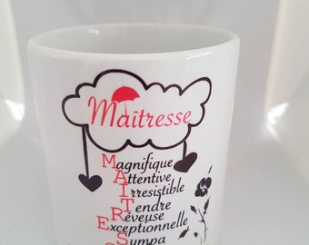 Personalised end of school year mug