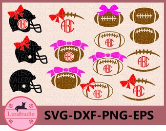 60 % OFF, Football SVG, Football Ball svg, Sport Ball Monogram svg, Football Laces, Sport Ball files Svg, Dxf, Png, Eps, Silhouette Studio