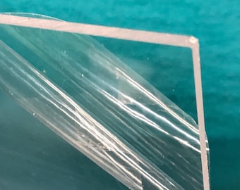 Acrylic Plexiglass Sheet-Clear-Durable,WaterResistant&WeatherProof-Multipropouse-Ideal for Countless uses 0.060 Thick-PickYourSize**