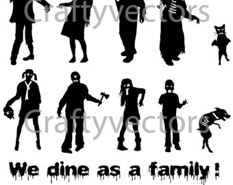 Free Free Zombie Family Svg 513 SVG PNG EPS DXF File