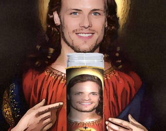 Saint Sam Heughan (Outlander Prayer Candle)