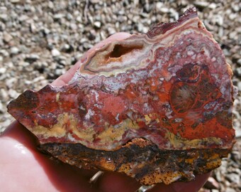 Mexican Red Crazy Lace Slab (90X60X7.5)