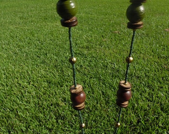 Wooden Beaded Necklace