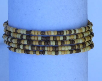 E-1690 Indian Corn beaded bracelet