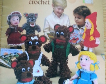 Story Book Puppets to crochet