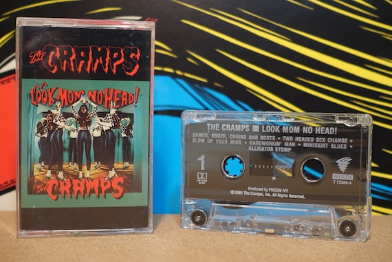 Look Mom No Head! by The Cramps Vintage Cassette Tape