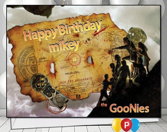 Personalised Goonies Birthday Card