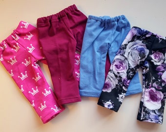 Leggings for 18 inch dolls like American Girls