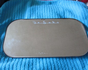 Antique Original 1950s DeSoto Sun Visor Mirror