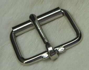 Roller Buckles 2 Inch Nickel Plated Package of 100