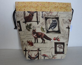 Forest - Drawstring Project Bag