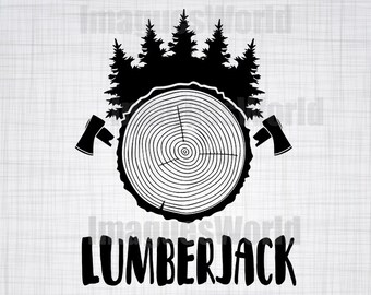 lumberjack SVG , lumberjack SVG, lumberjack Clipart, Cut Files For Silhouette, Files for Cricut, lumberjack Vector, Dxf, lumberjack Decal