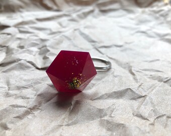 Red/Violet Keychain