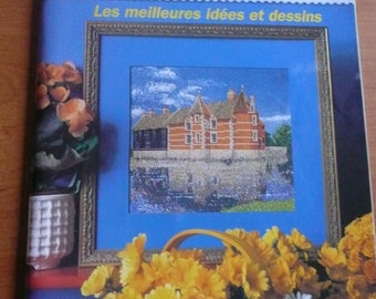 french crosstitching magazine n. 8 ( 1999) as new