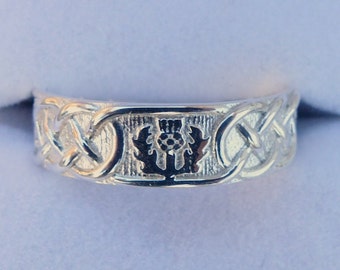 Scottish Thistle Ring