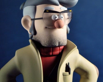 Gruncle Ford | Gravity falls | figurine Ford Pines