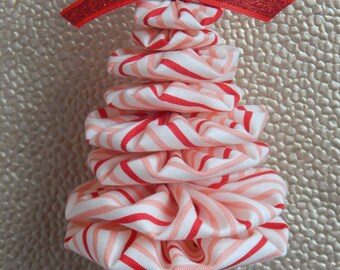 Cotton Candy Christmas Yo Yo Ornament