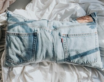 Denim Throw Pillow