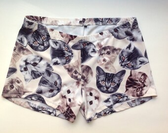 Kitty Cat Spandex Shorts