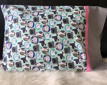 puppy dog pals pillow case