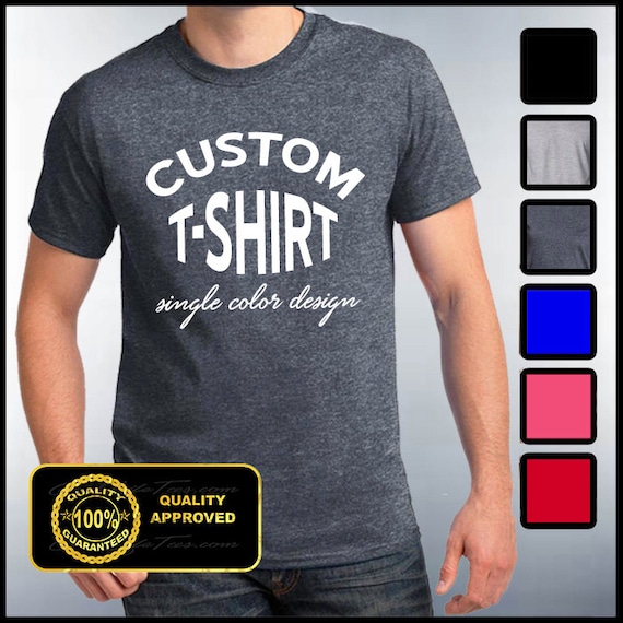 Custom T-shirt Mens Custom Shirt Personalized T-shirts