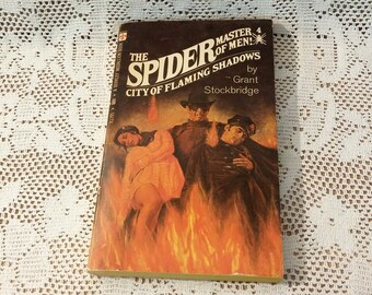 The Spider Master of Men #4 Vintage Book