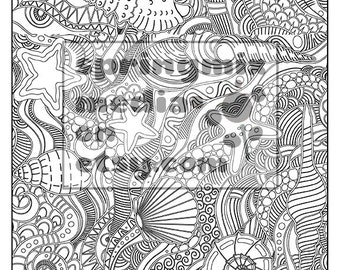 coloring page to relax soothing calm and delightful pages to