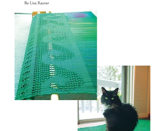 EBook Leno Lace Iridescent Wave Shawl instant digital download rigid heddle loom weaving book handwoven