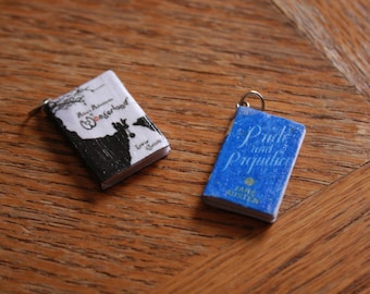 Custom Mini Book Charm