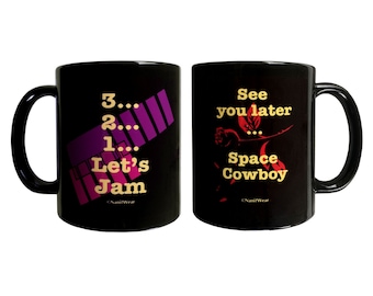 Cowboy Bebop Double-Sided 11oz Ceramic Coffee Mug: See You Later Space Cowboy