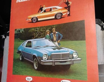1975 Canadian MERCURY BOBCAT Sales Brochure