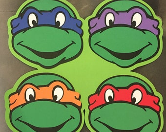 Ninja turtle cutout | Etsy