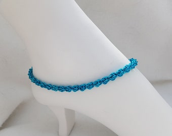 Woman's Ankle Bracelet; anklet; turquoise anklet; Women anklet