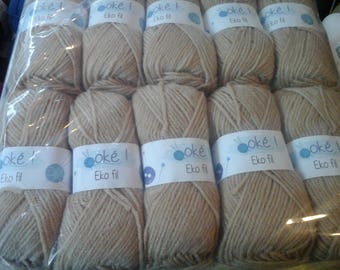 10 BALLS OF YARN