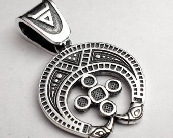 Lunnitsa Pendants, moon talisman, moon jewelry, Silver Pendants, Set Jewelry