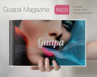 Guapa Indesign Magazine Template