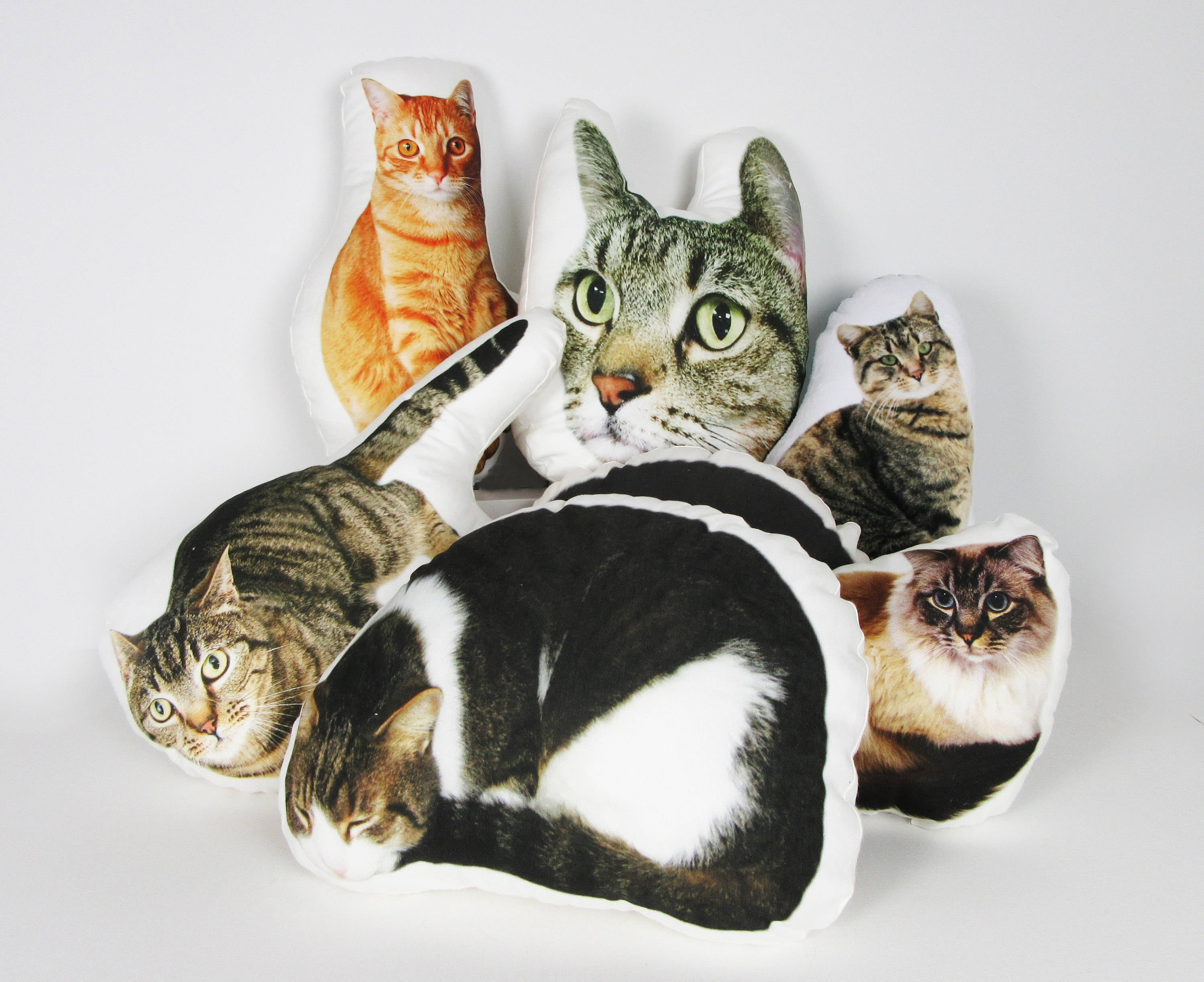 CUSTOM CAT PILLOW Large 17'' custom pet photo