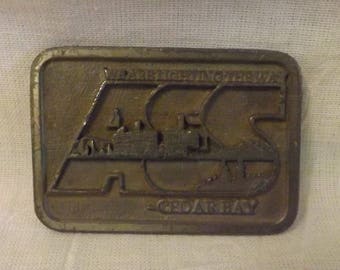 Cedar Bay Belt Buckle