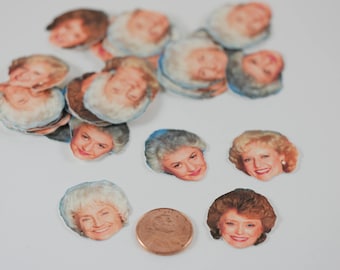 The Golden Girls confetti, The Golden Girls party favor, Be Golden, Rose Nylund,Blanche Devereaux , Dorothy Zbornak, Sophia Petrillo