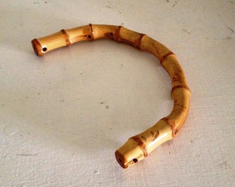 Bamboo Bag Handle / Craft Supply, Bamboo, Crafter, Gift for Crafter,