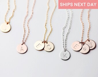 Personalized Gift for mom Personalized Initial Necklace Letter Necklace For Women Personalized Graduation Gift family tree - CN