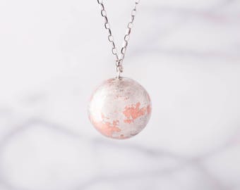 Ball Copper Silver Pendant