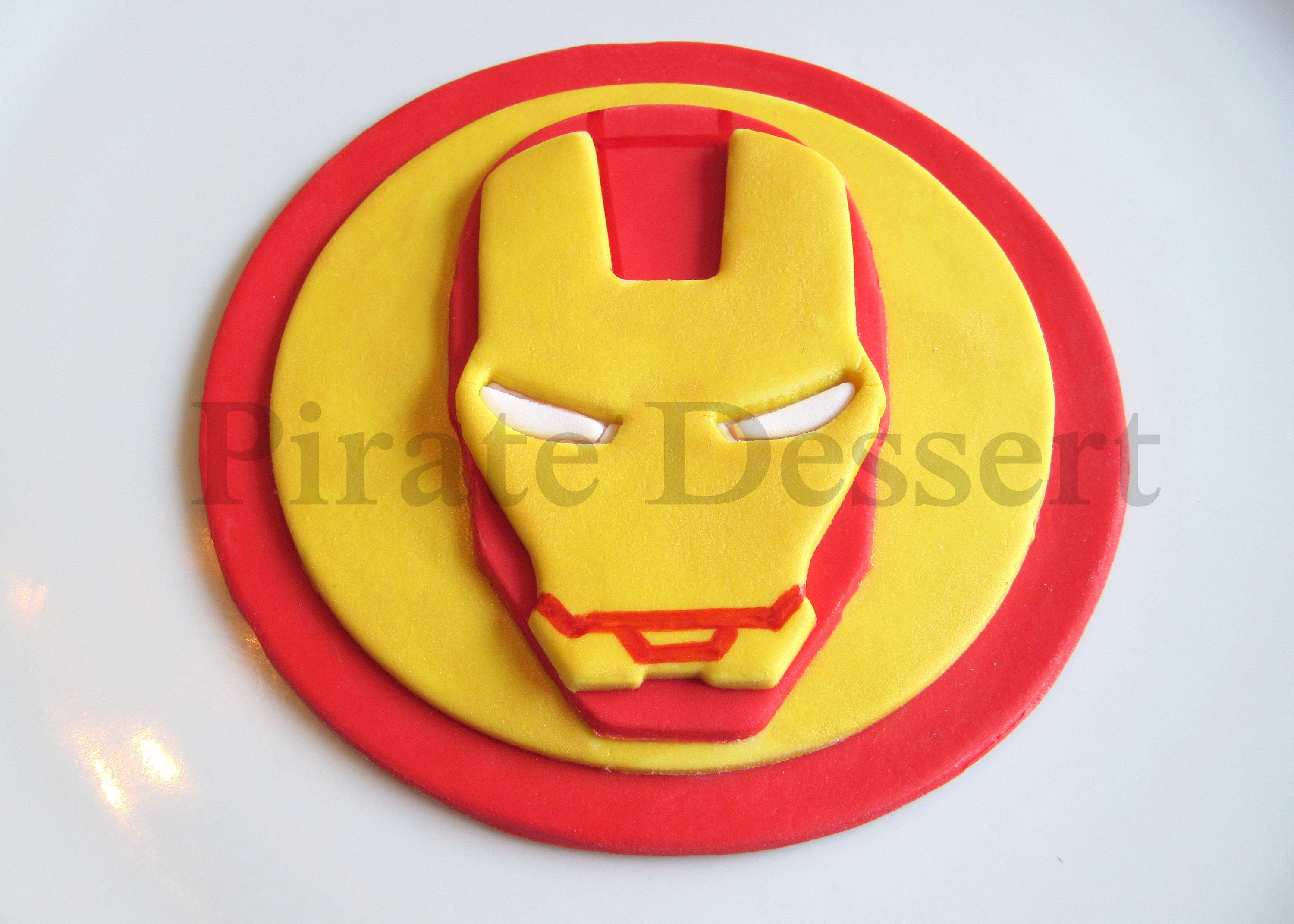 Iron Man Fondant Cake Topper Iron Man Fondant Cake Topper